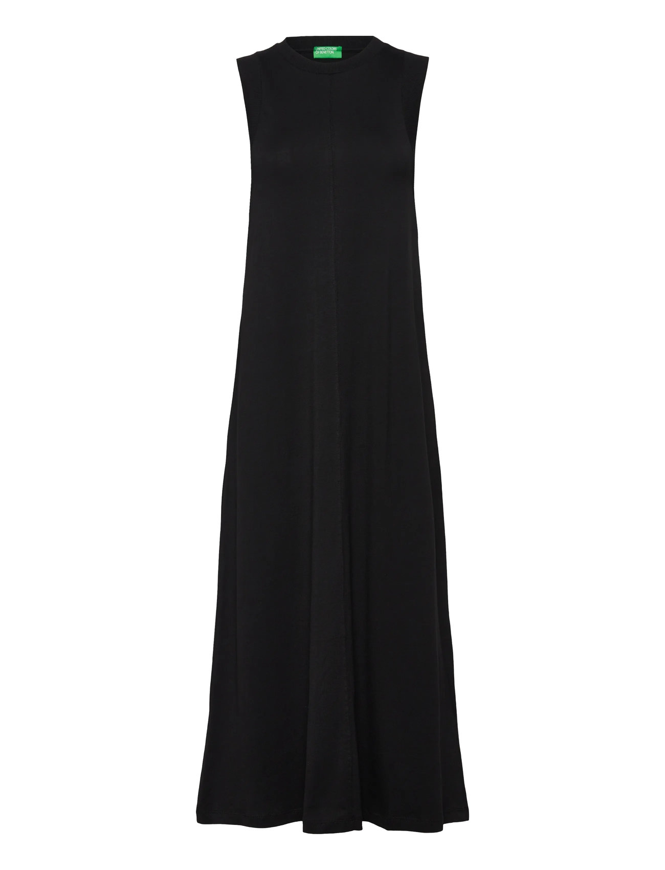 Dress Knelang Kjole Black United Colors Of Benetton