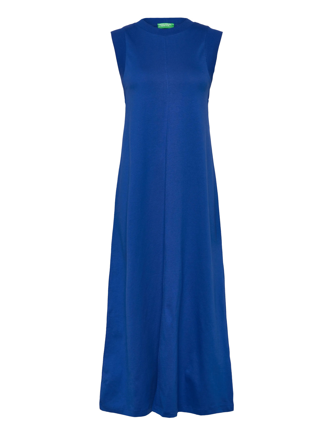 Dress Knelang Kjole Blue United Colors Of Benetton