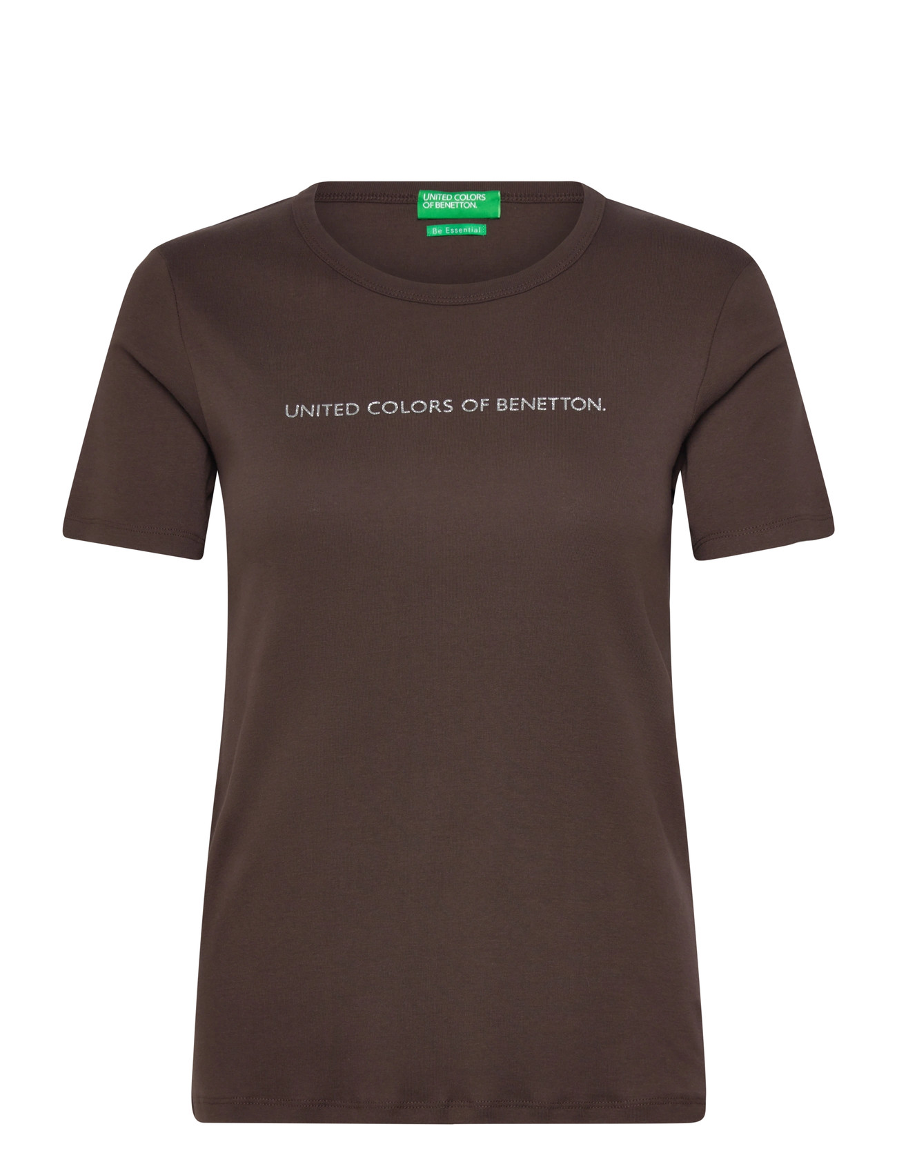 UNITED COLORS OF BENETTON T-Shirt Braun - S - Damen