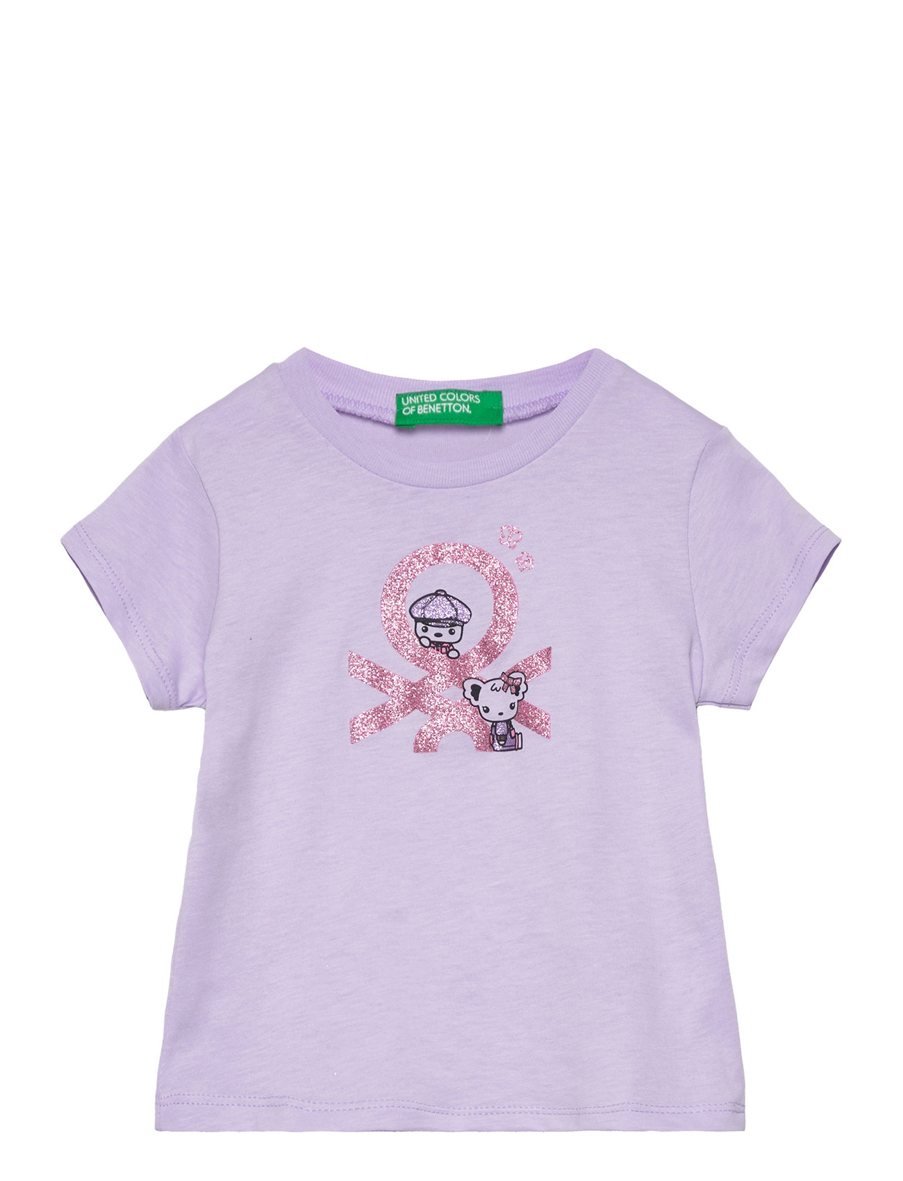 T-Shirt Purple United Colors Of Benetton 159349