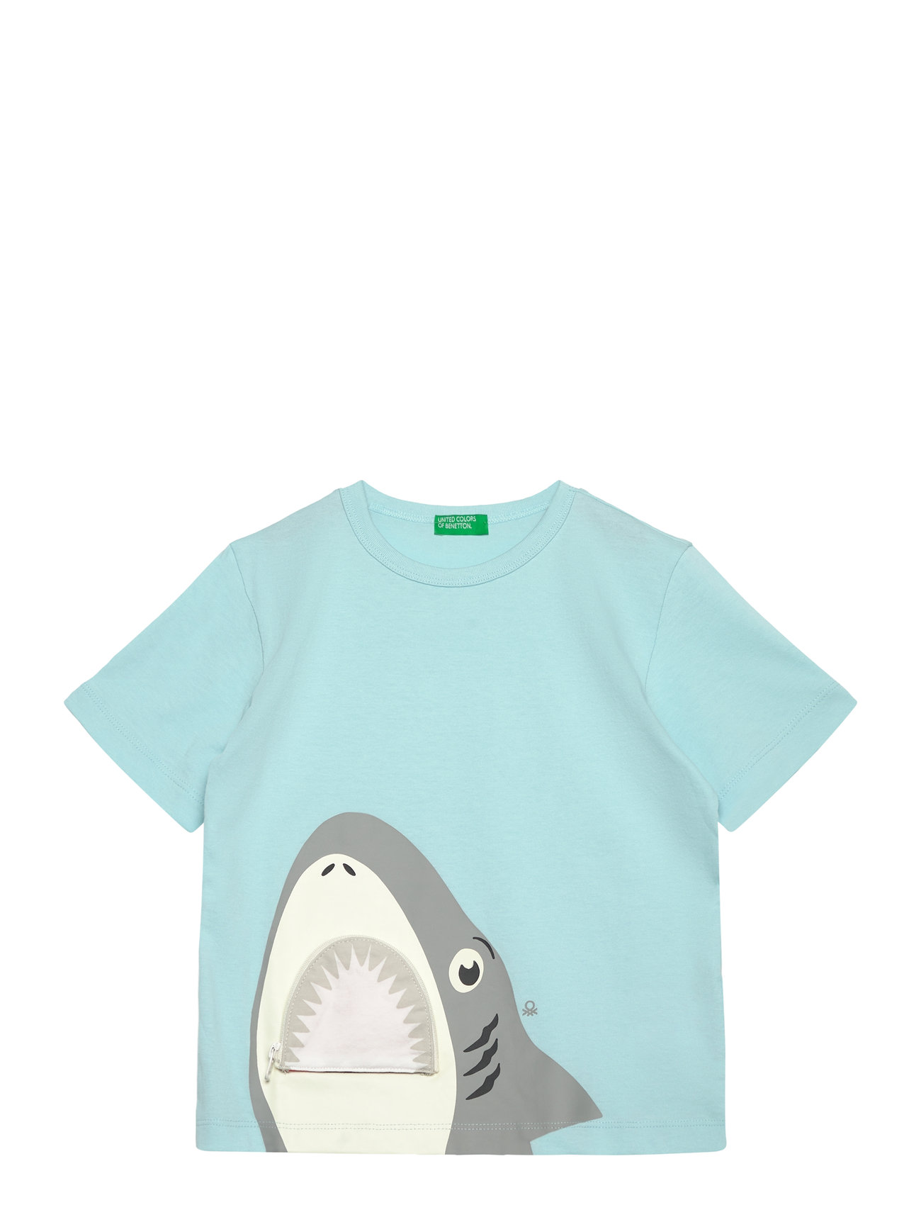 UNITED COLORS OF BENETTON T-Shirt Blau - 82 - Kinder