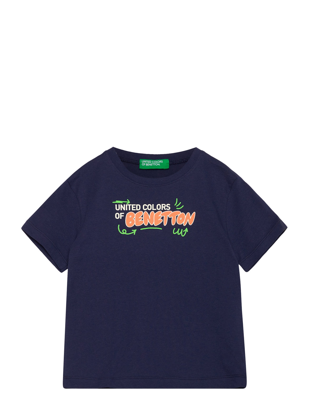 UNITED COLORS OF BENETTON T-Shirt Navy - 82 - Kinder