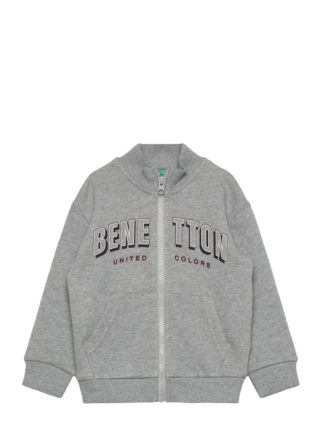 UNITED COLORS OF BENETTON Jacke Grau - 98 - Kinder