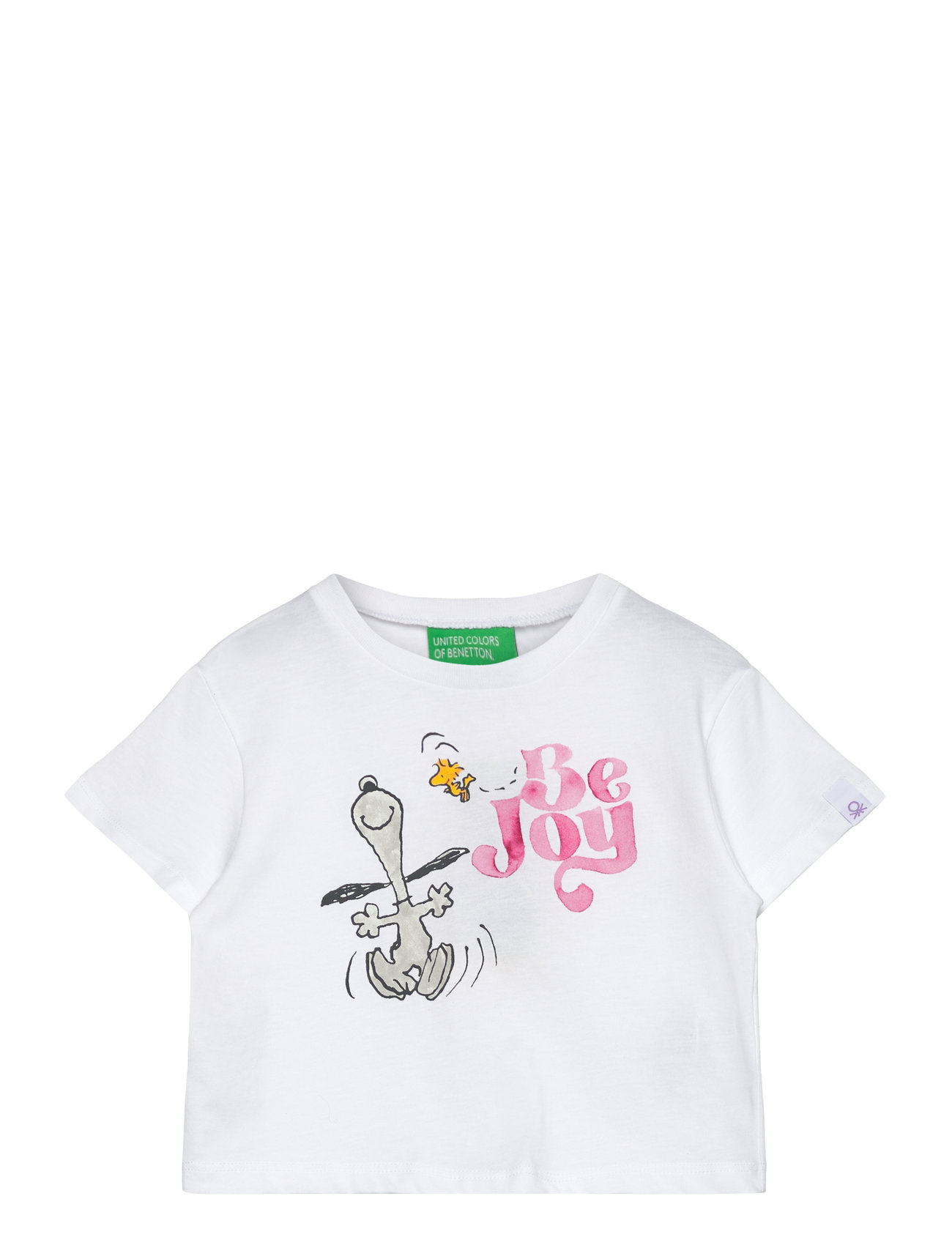 UNITED COLORS OF BENETTON T-Shirt Weiß - 98 - Kinder