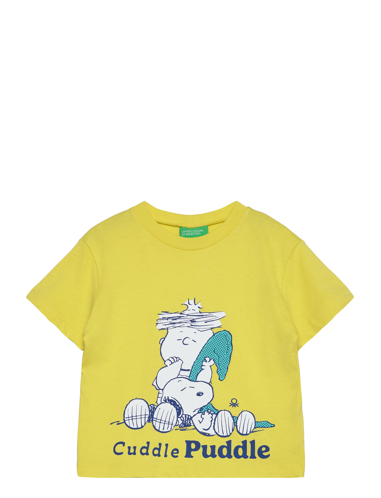 UNITED COLORS OF BENETTON T-Shirt Gelb - 110 - Kinder