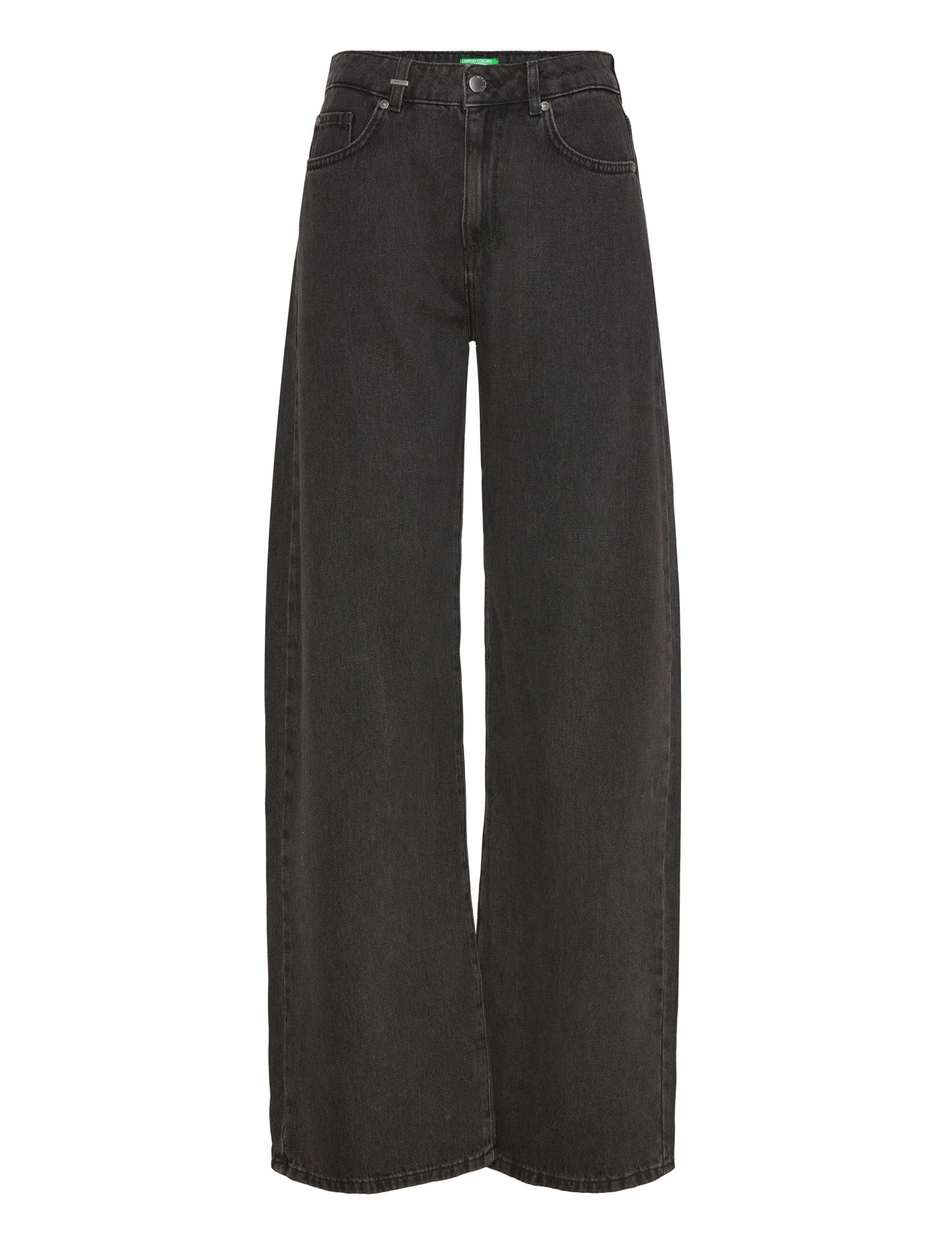 United Colors of Benetton Trousers, 33, Black, Jeans > Vidde, Dame