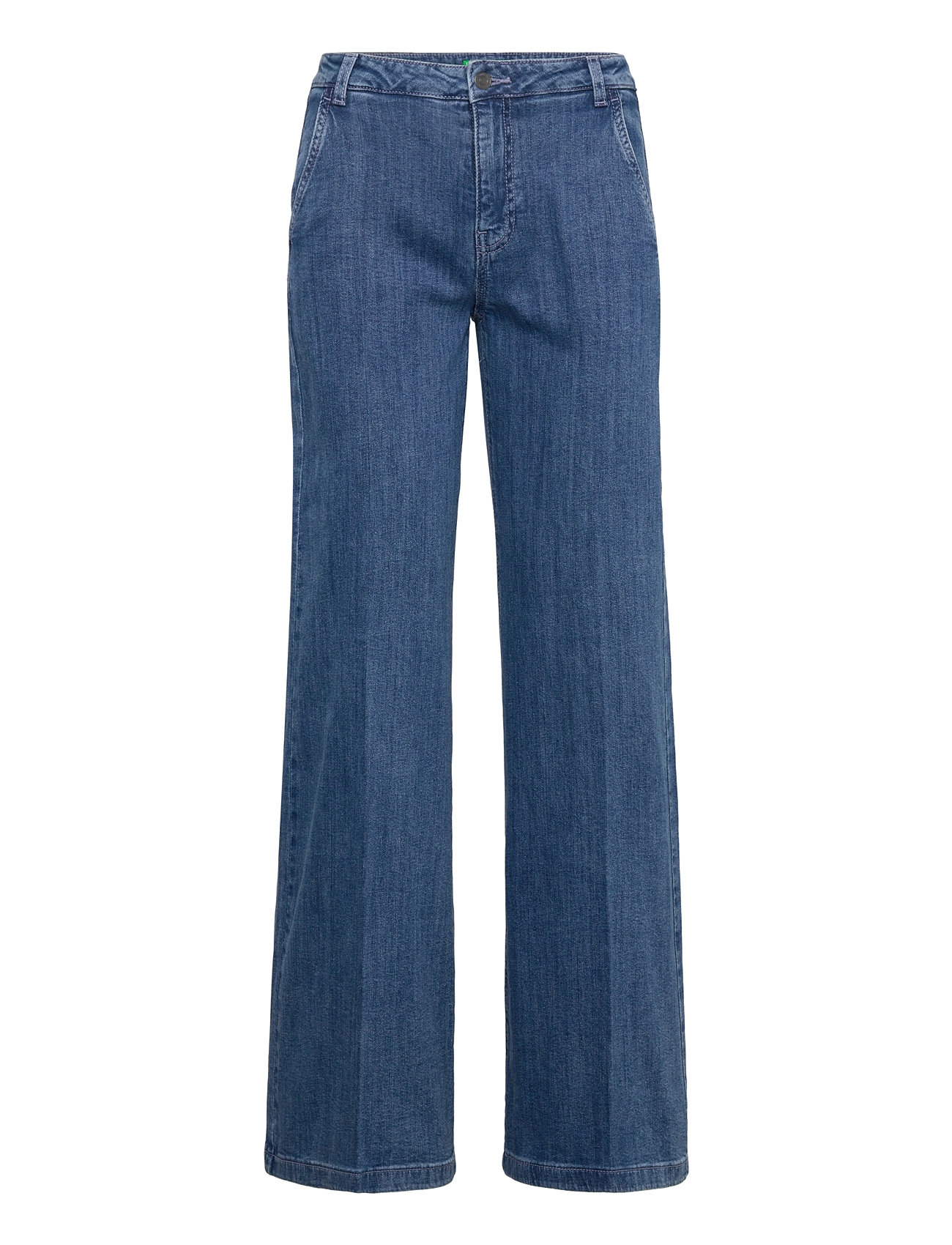 UNITED COLORS OF BENETTON Hosen Blau - 38 - Damen