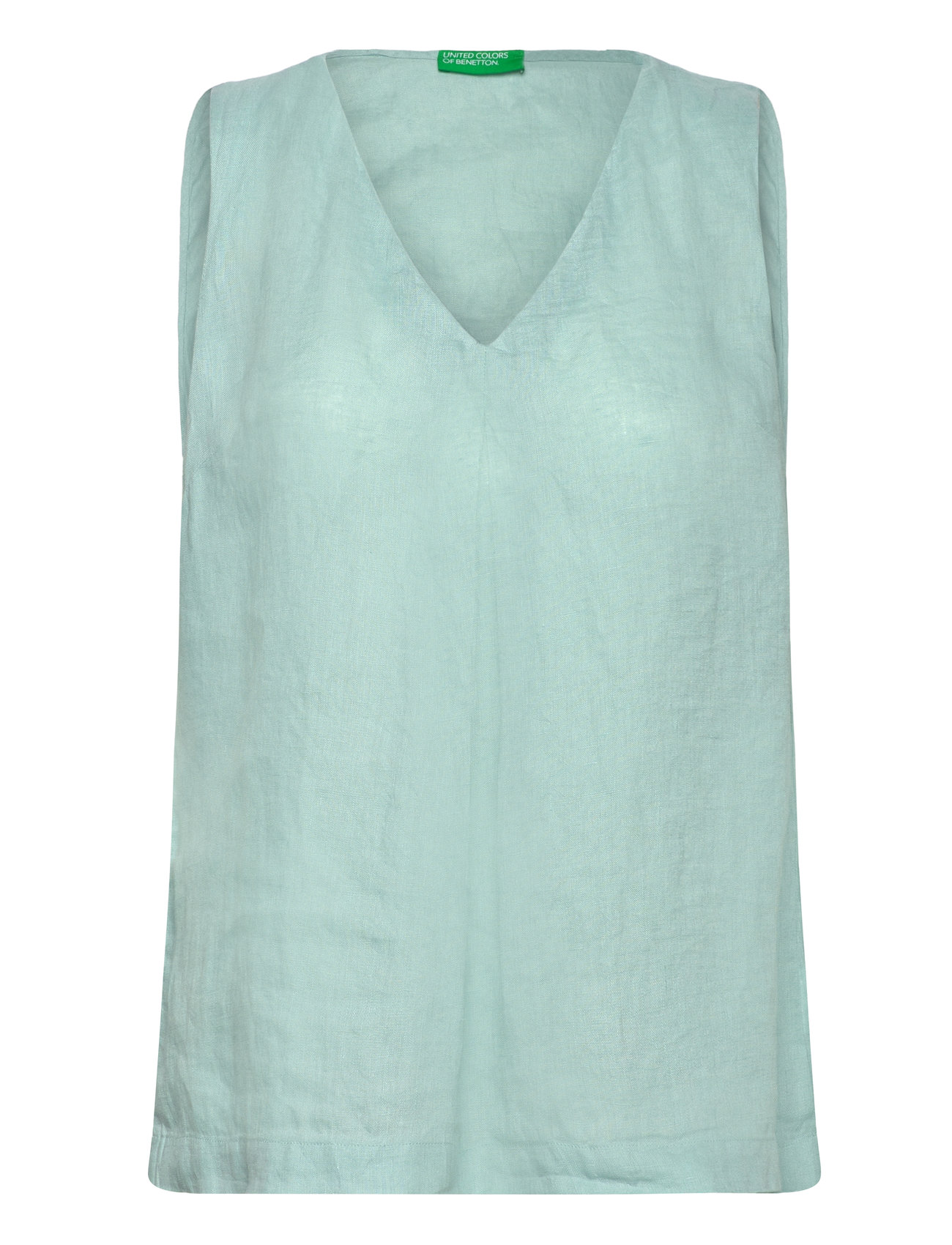 United Colors of Benetton Blouse, S, Green, Bluser > Uden Ærmer, Dame