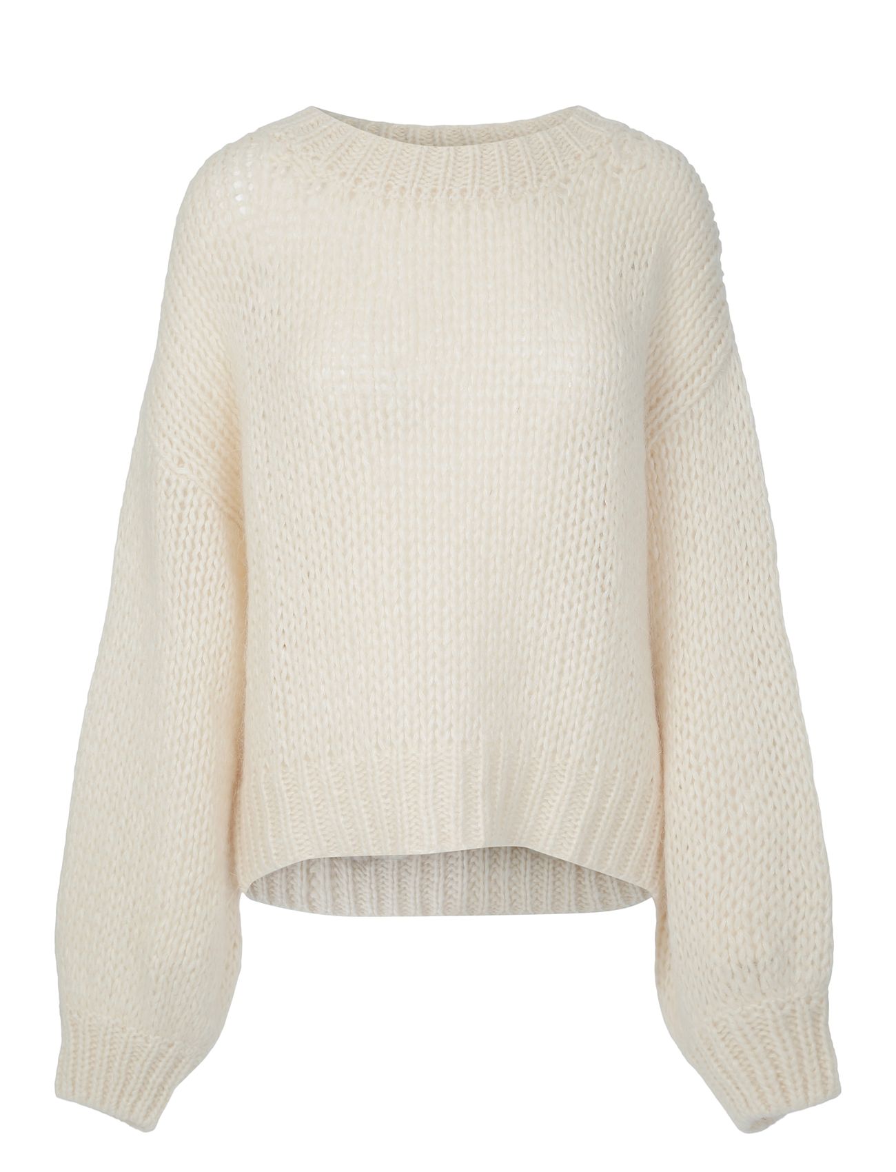 Florie Rn Sweater Tops Knitwear Jumpers Cream Once Untold