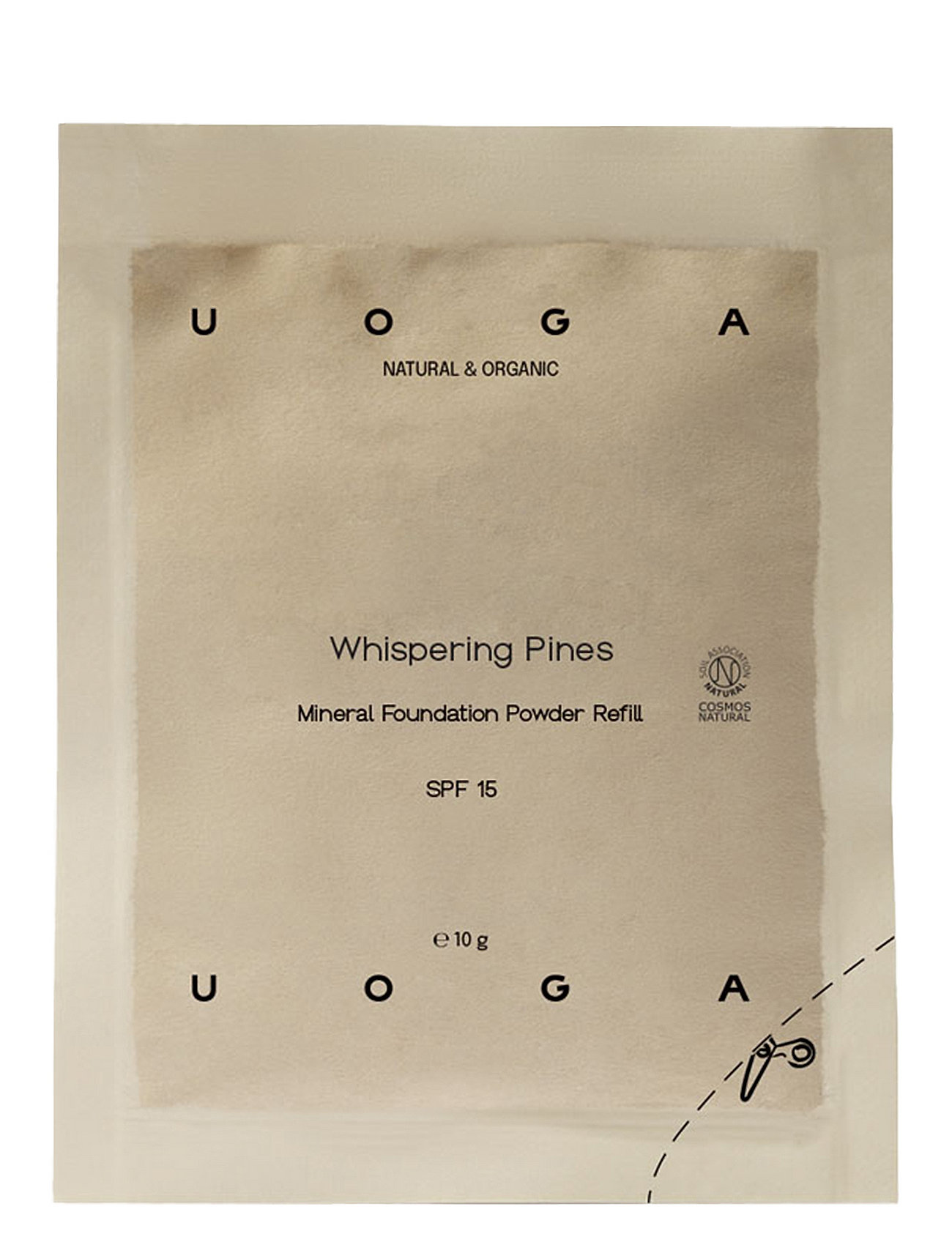 Uoga Uoga Uoga Uoga Mineral Foundation Powder Refill, 10 g, Ansigt > Foundation, Dame