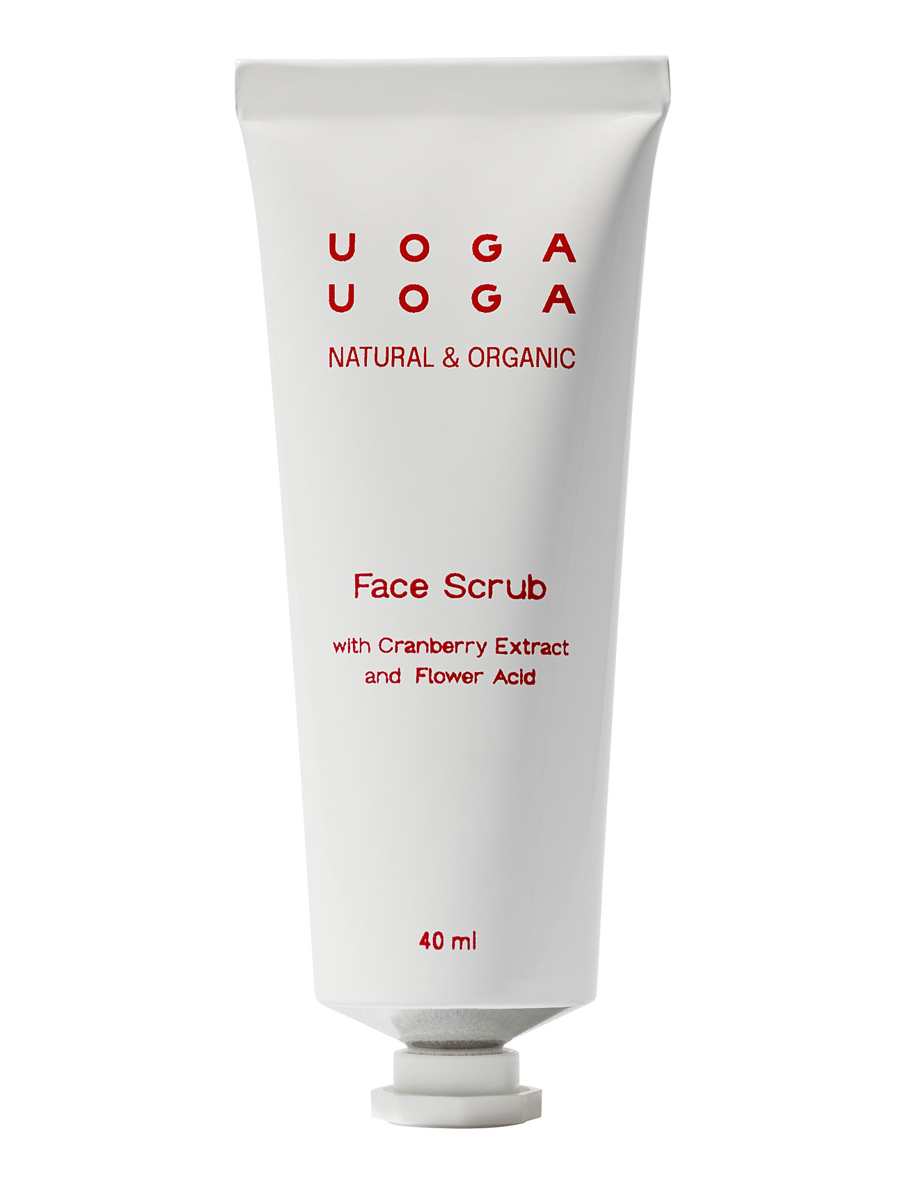 Uoga Uoga Uoga Uoga Face Scrub With Flower Acid And Cranberry Extract 40 Ml Nude