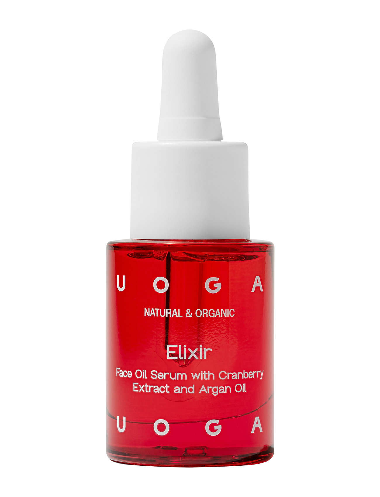 Uoga Uoga Elixir - Oil Face Serum With Cranberry Extract And Argan Oil 15 Ml Ansiktsolja Nude Uoga Uoga