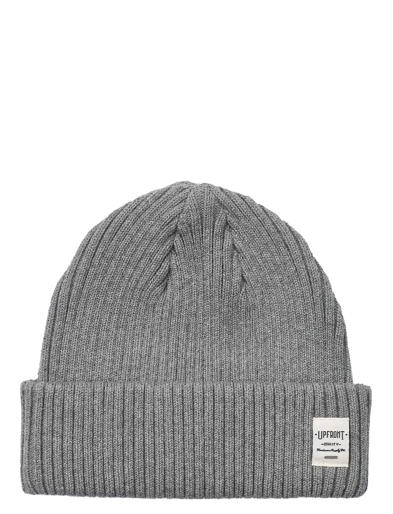 Upfront Bridge Beanie, One Size, Grey, Hovedbeklædning > Huer, Dame