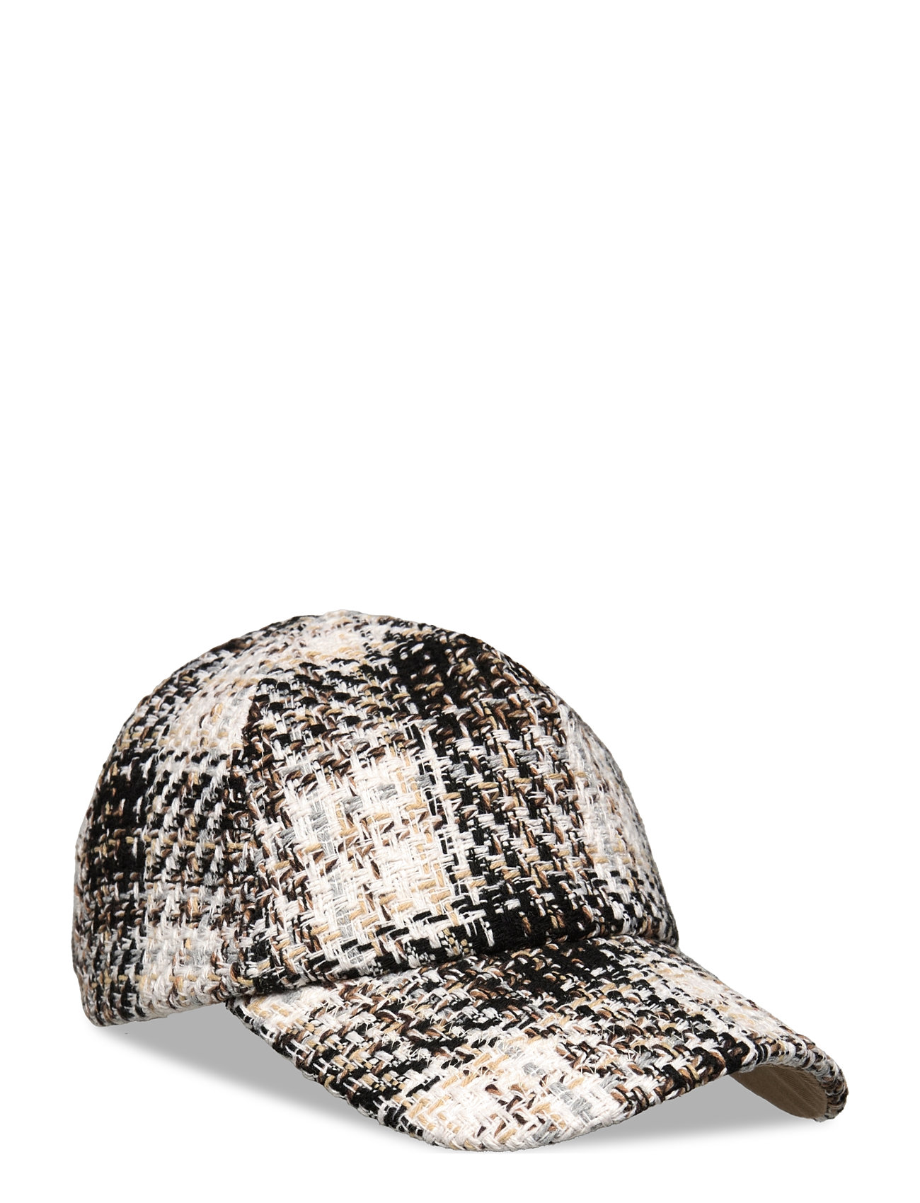UPFRONT Abel Checked Baseball Basecap Schwarz - One Size - Damen