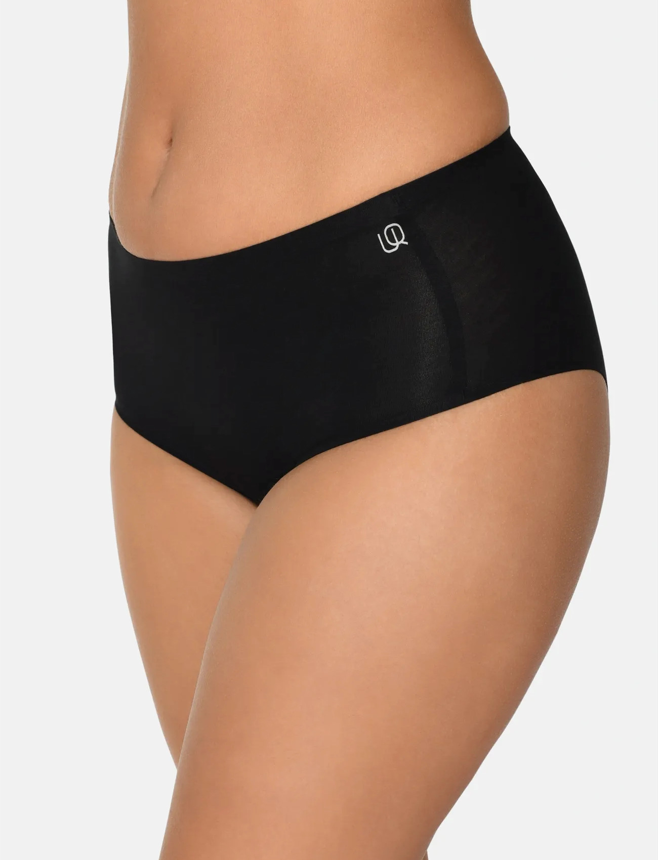 URBAN QUEST Women Bamboo Maxi Brief, M, Black, Trusser > Trusser, Dame