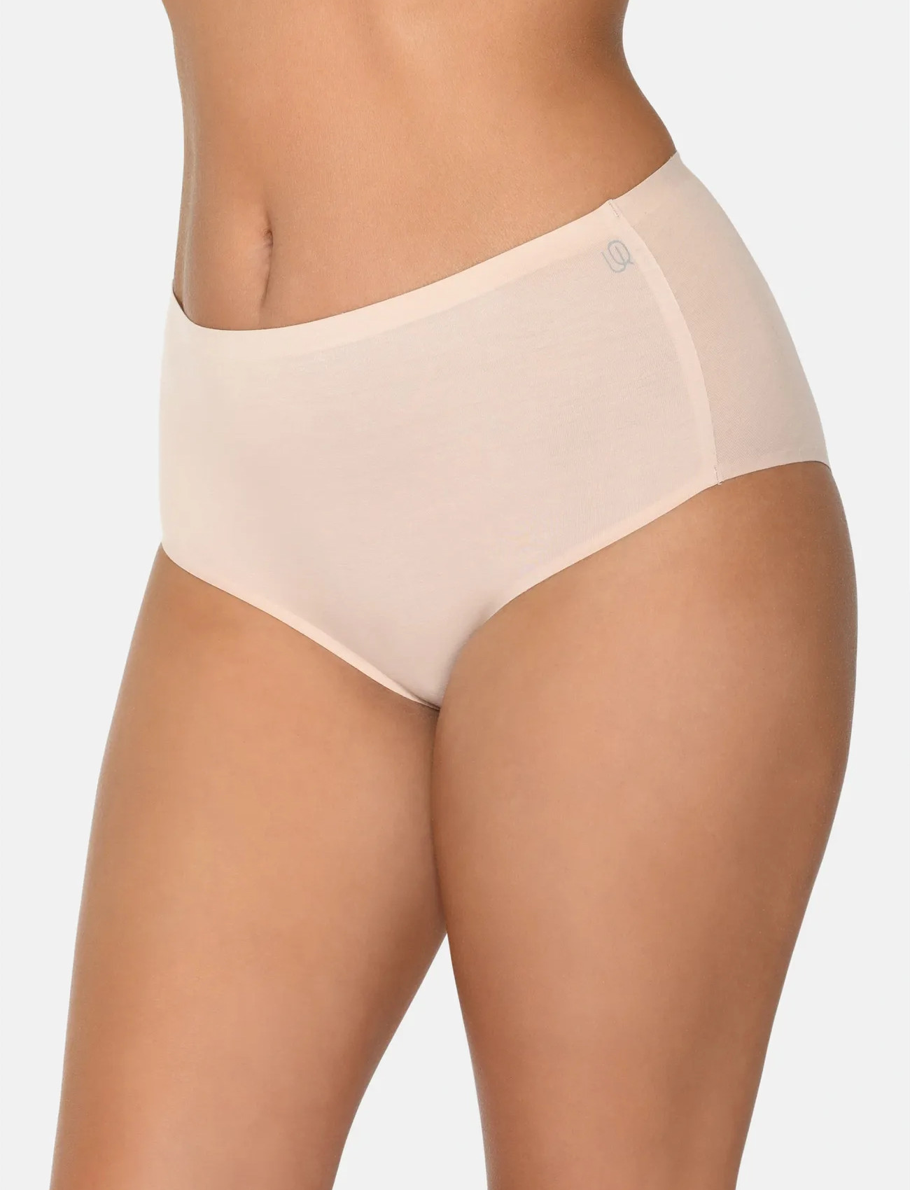 URBAN QUEST Women Bamboo Maxi Brief, XS, Beige, Trusser > Trusser, Dame