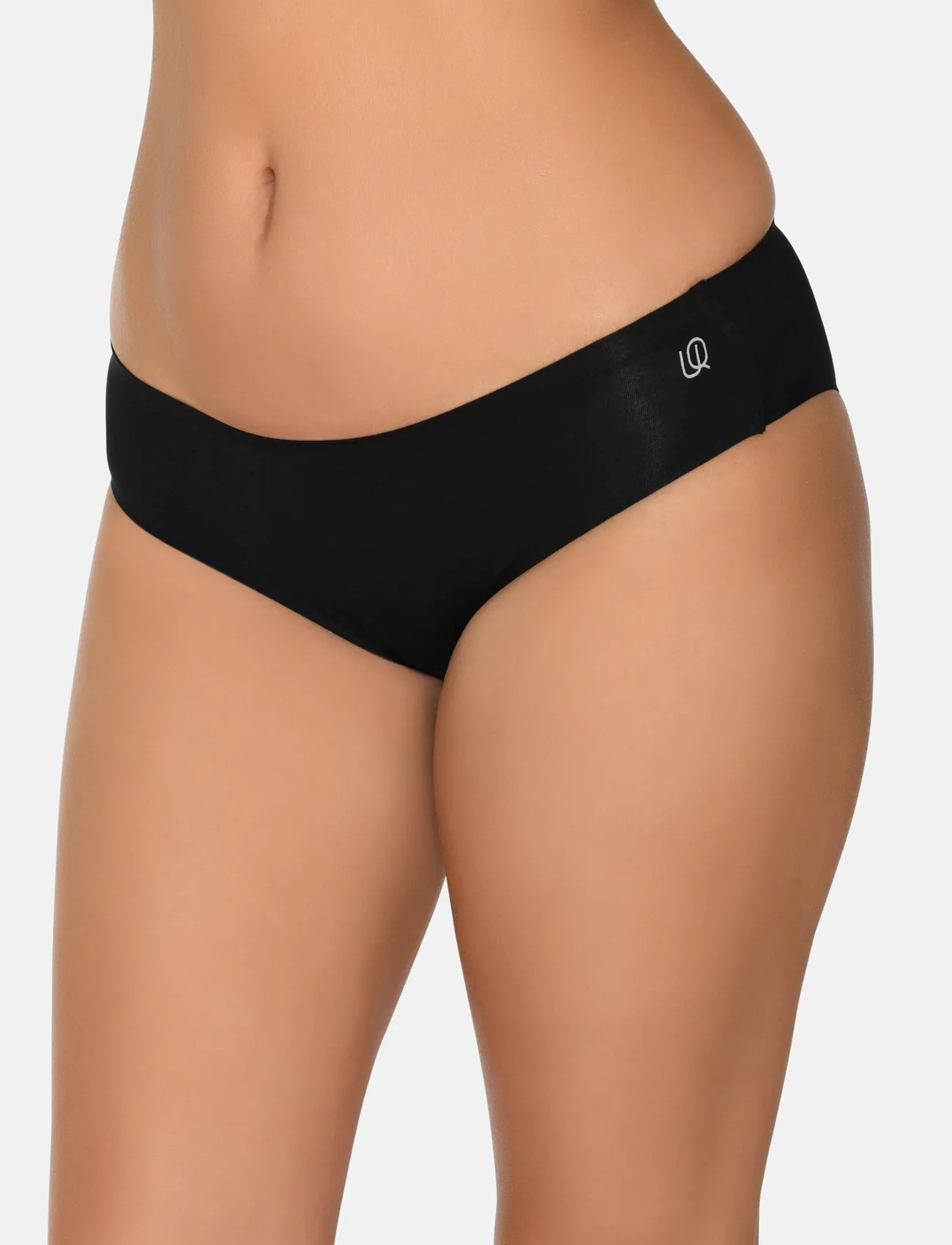URBAN QUEST Women Bamboo Bikini Brief, XS, Black, Trusser > Trusser, Dame