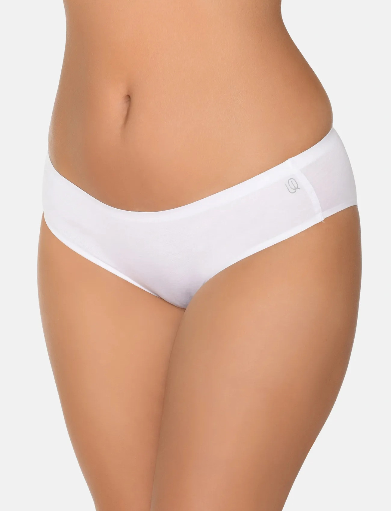 URBAN QUEST Women Bamboo Bikini Brief, L, White, Trusser > Trusser, Dame