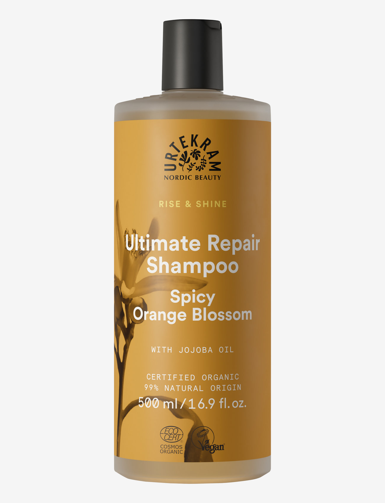 Urtekram - Ultimate Repair Shampoo Spicy Orange Blossom Shampoo 500 ml - shampo - dark graphite - 0
