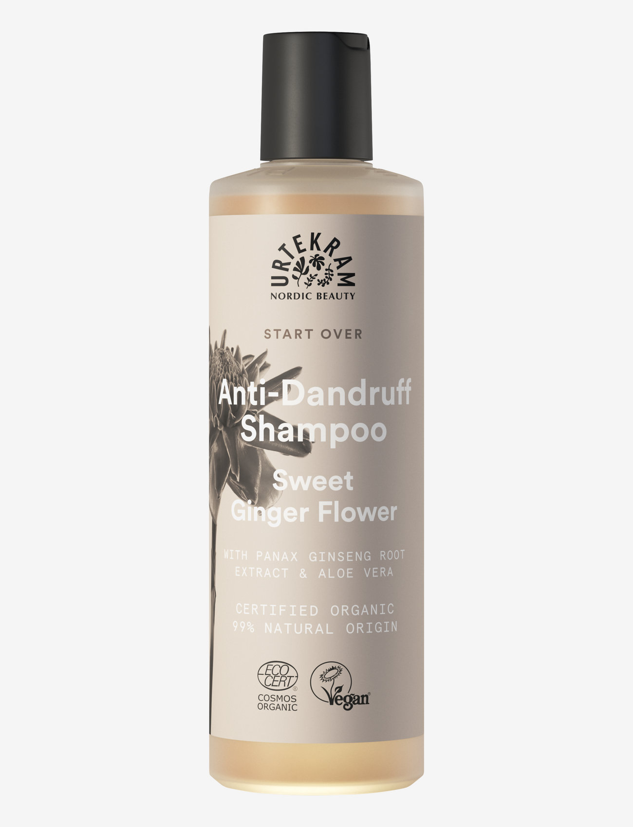 Urtekram - Anti-Dandruff Sweet Ginger Flower Shampoo - shampoo - clear - 0