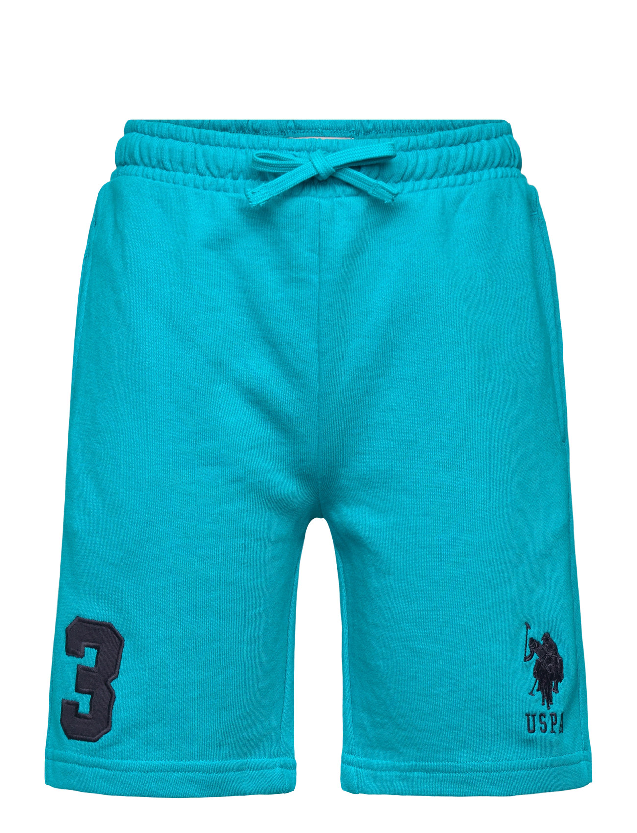 U.S. POLO ASSN. Player 3 Sweat Kurz Blau - 128 - Kinder