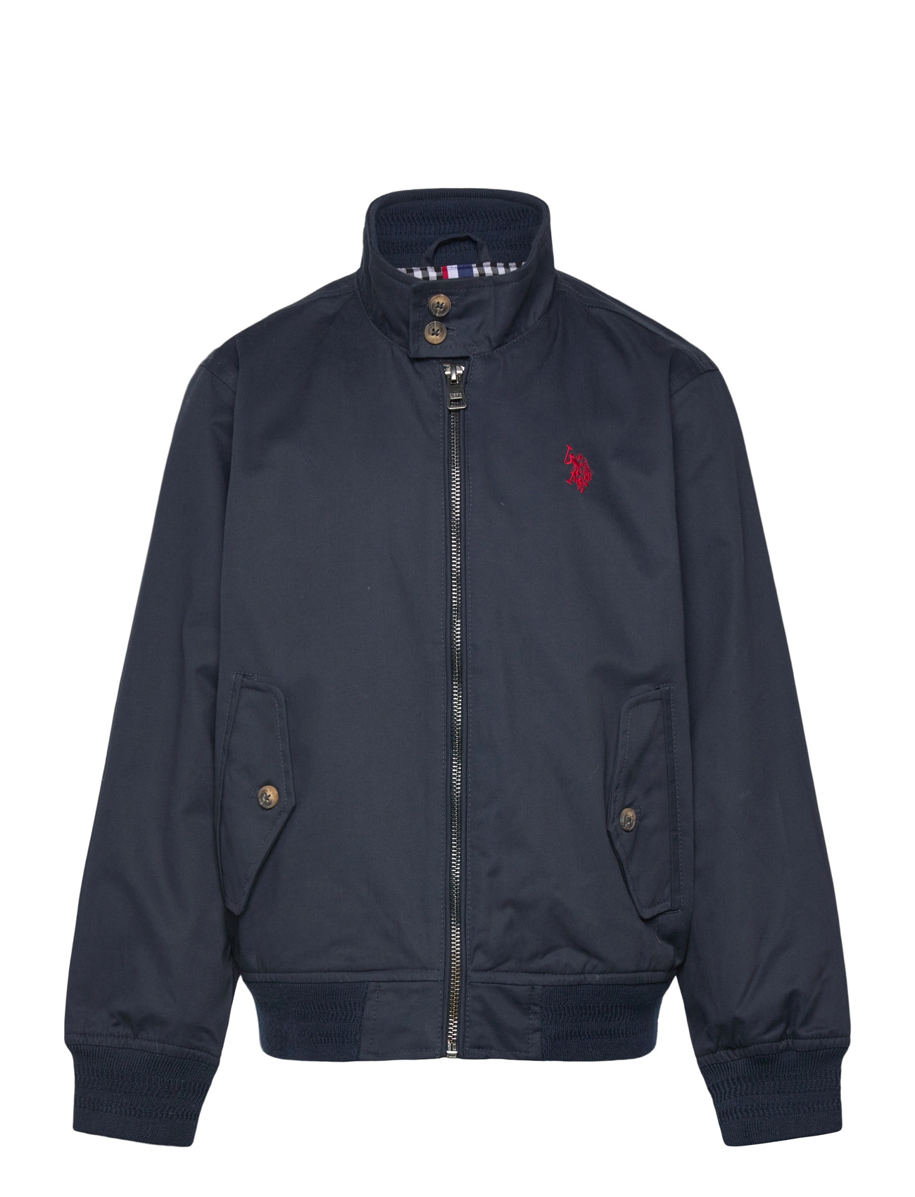 U.S. POLO ASSN. Baumwolle Twill Harrington Navy - 164 - Kinder