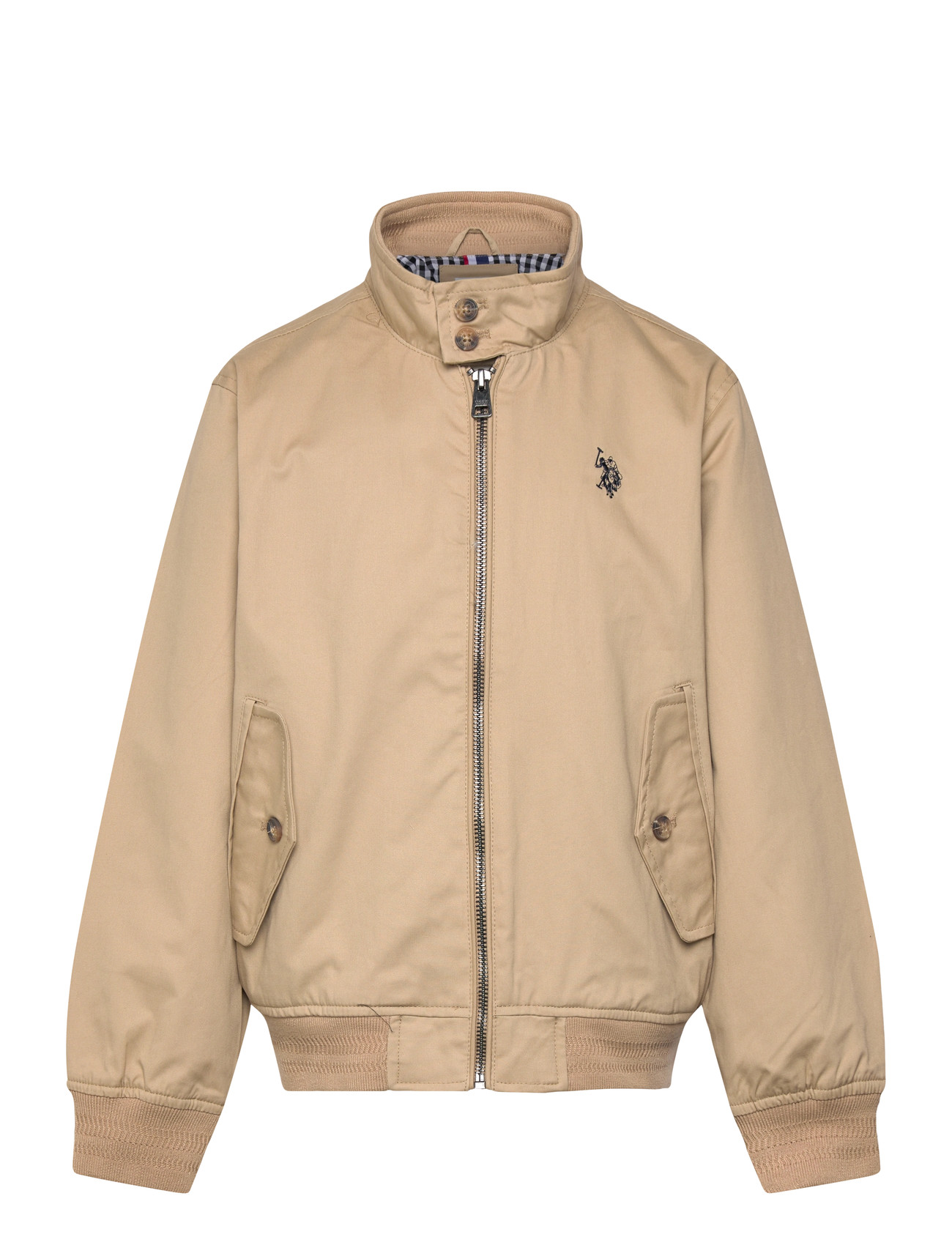 U.S. POLO ASSN. Baumwolle Twill Harrington Beige - 122 - Kinder