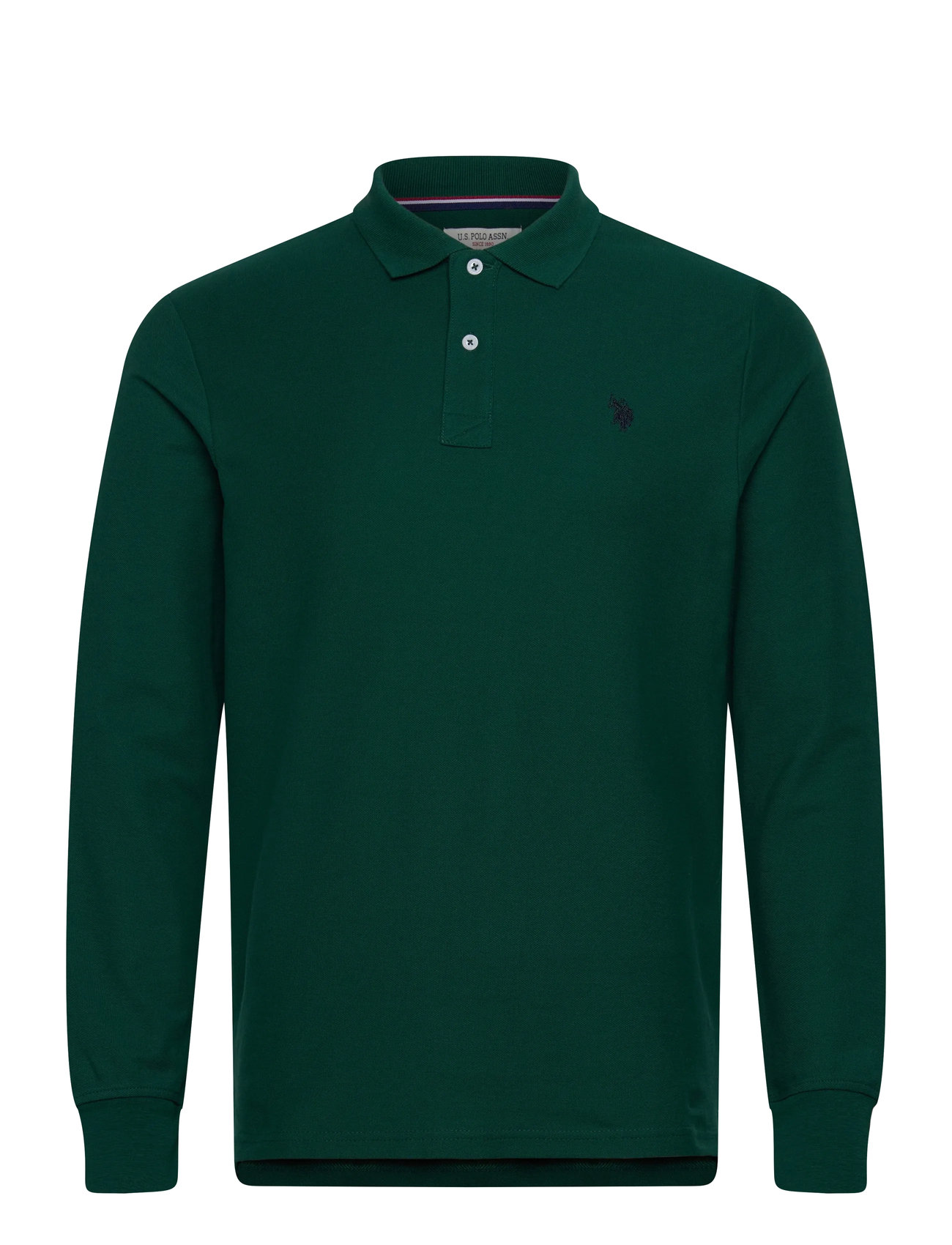 U.S. POLO ASSN. Uspa Polo Ls Brett Herren Grün - S - Herren