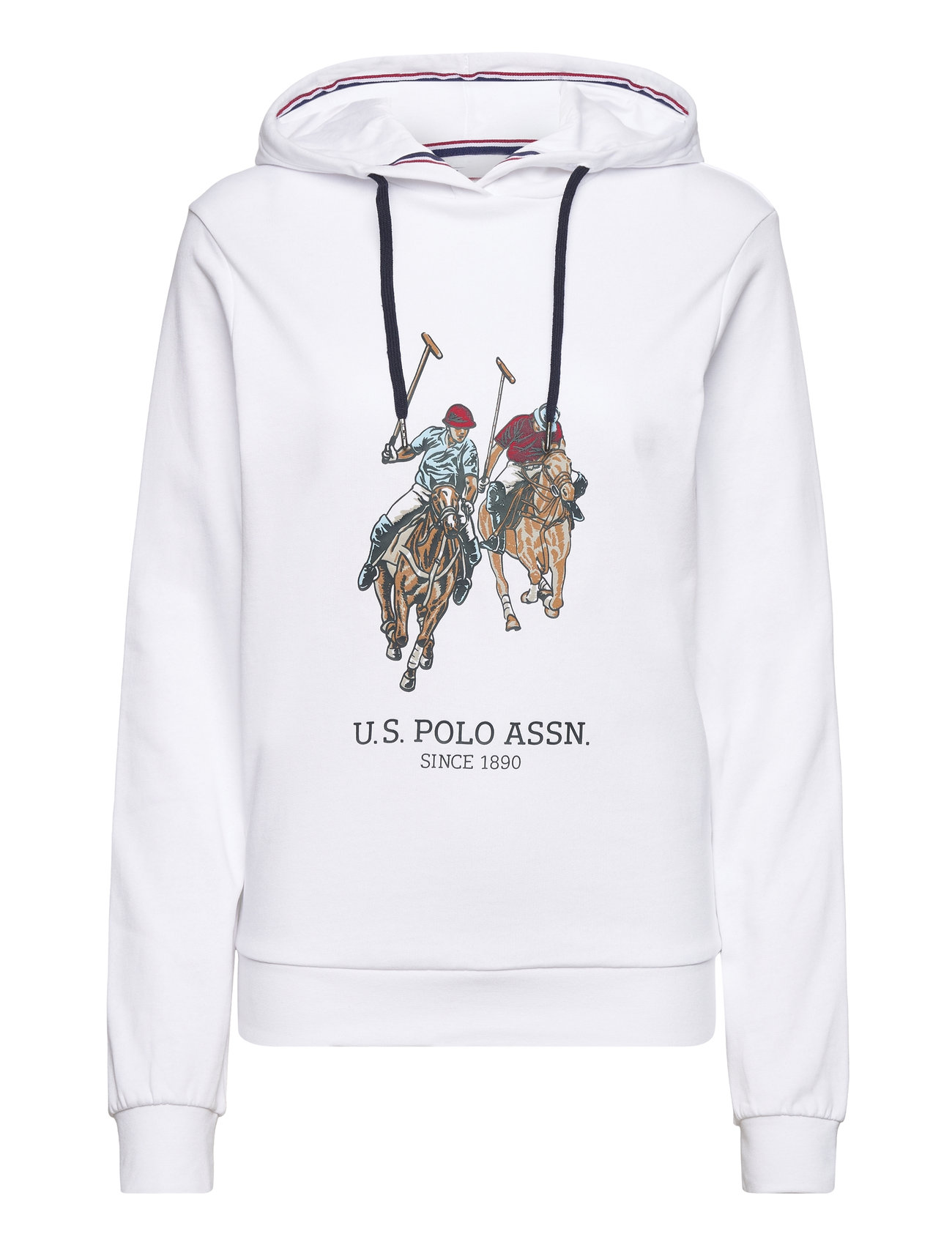 Uspa Hood Sweat Britta Women White U.S. Polo Assn.