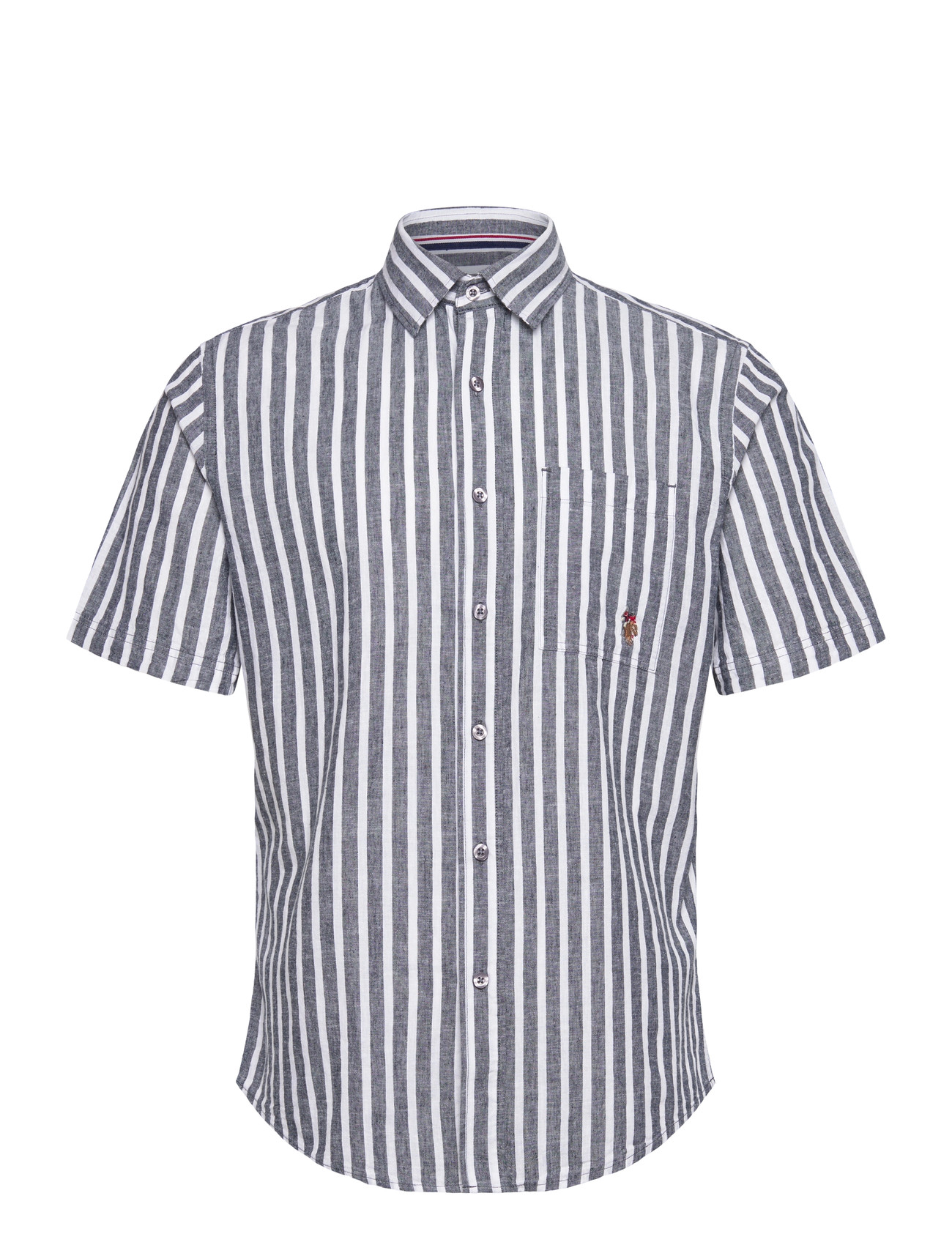 U.S. POLO ASSN. Marli Reg Cot Li Uspa M Shirt Weiß - S - Herren