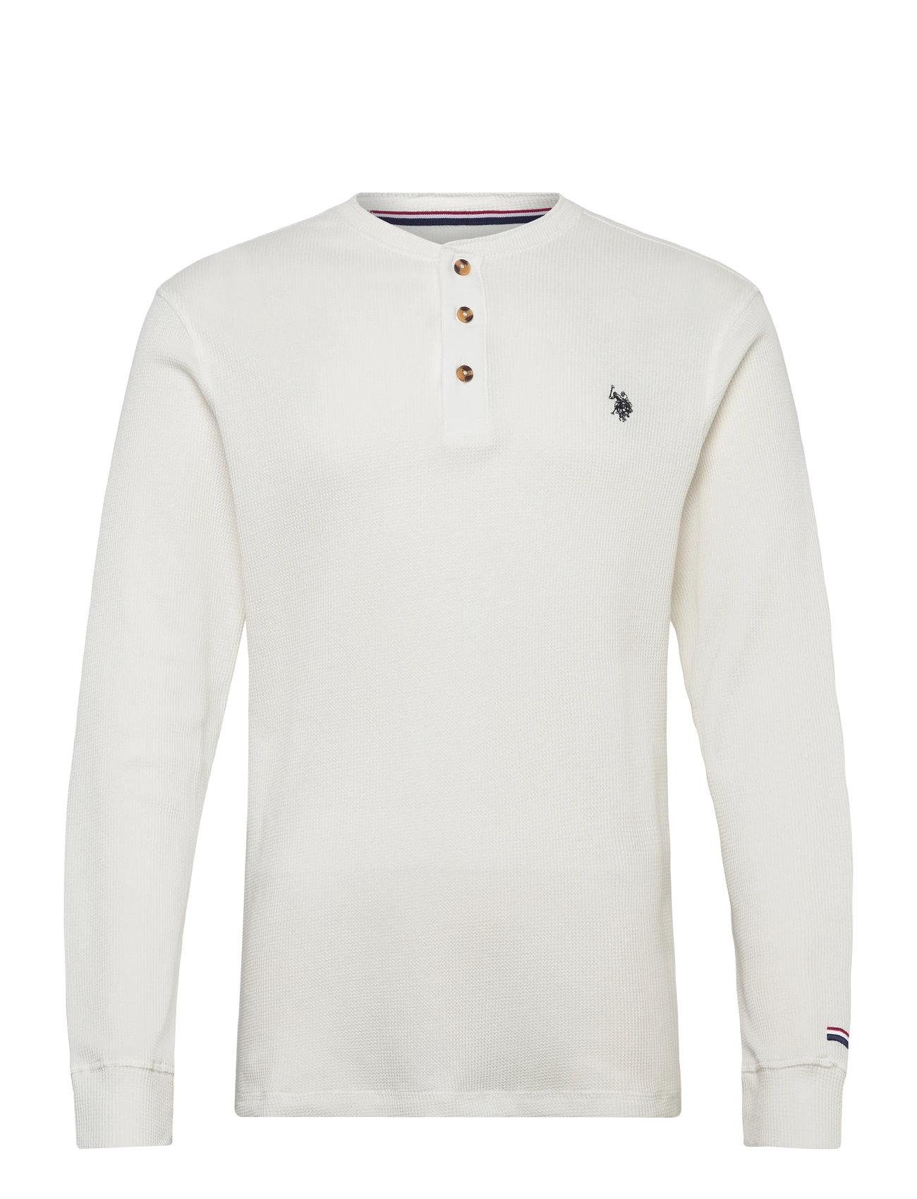 U.S. POLO ASSN. Rex Reg Ls Wk Uspa M Tee Weiß - XXL - Herren