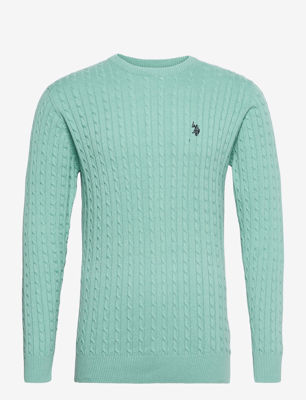 us polo green sweater