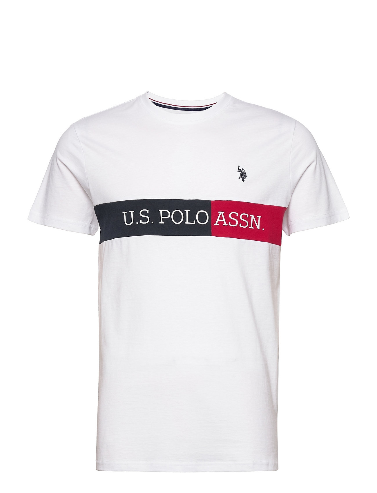 Uspa T-Shirt Coyote Men T-shirts Short-sleeved Valkoinen U.S. Polo Assn.