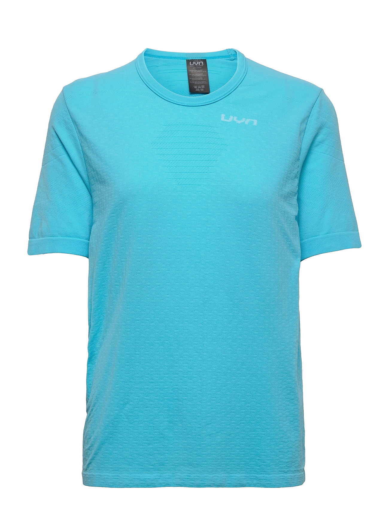 Lady Running Airstream Outwear Shirt Short Sleeve Blue UYN