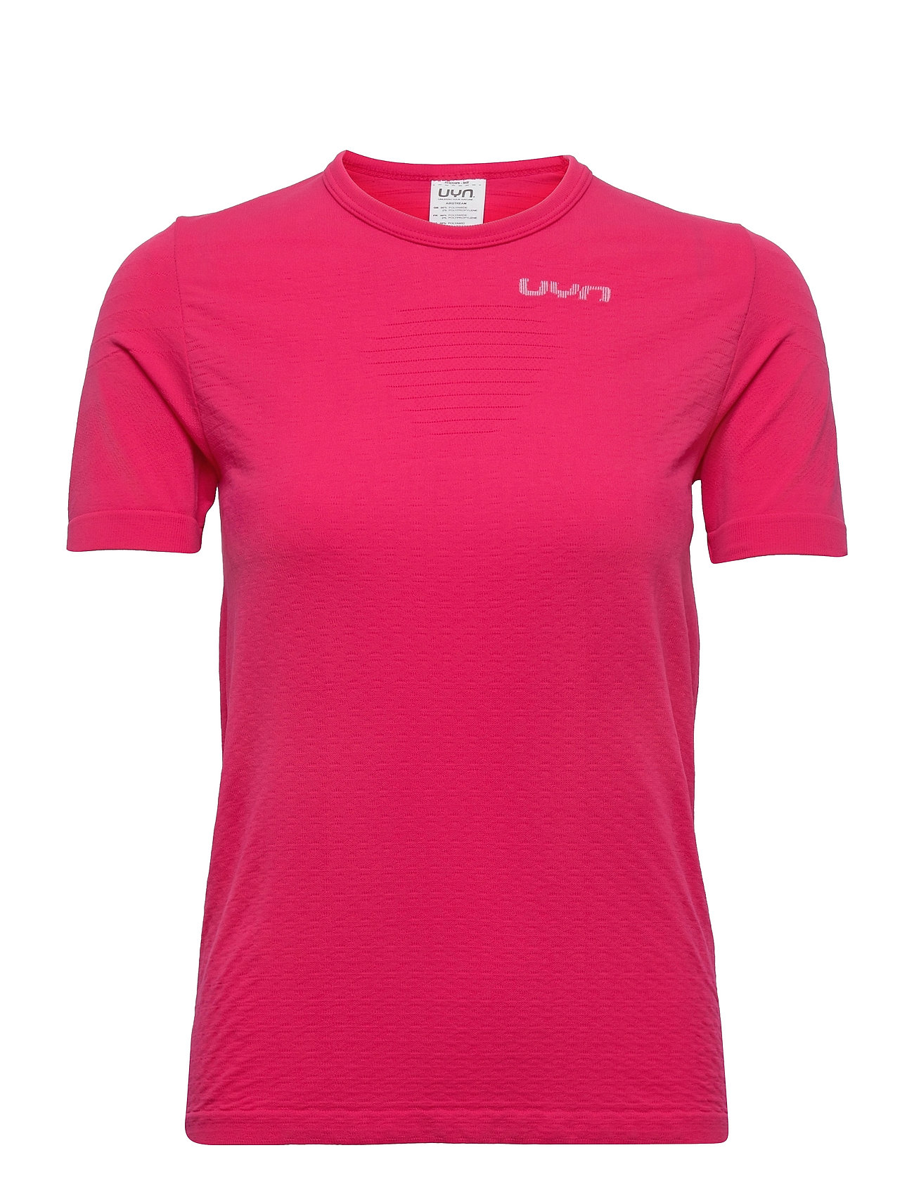 Lady Running Airstream Outwear Shirt Short Sleeve Pink UYN