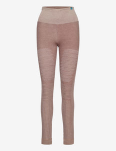 LADY TO-BE OW PANT LONG - leggings - chocolate