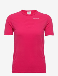 LADY RUNNING AIRSTREAM OUTWEAR SHIRT SHORT SLEEVE - t-shirts - rose red