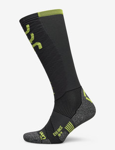 SKI EVO RACE MAN - regular socks - anthracite/green lime