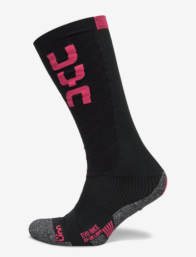 SKI EVO RACE LADY - vanlige sokker - black/pink paradise