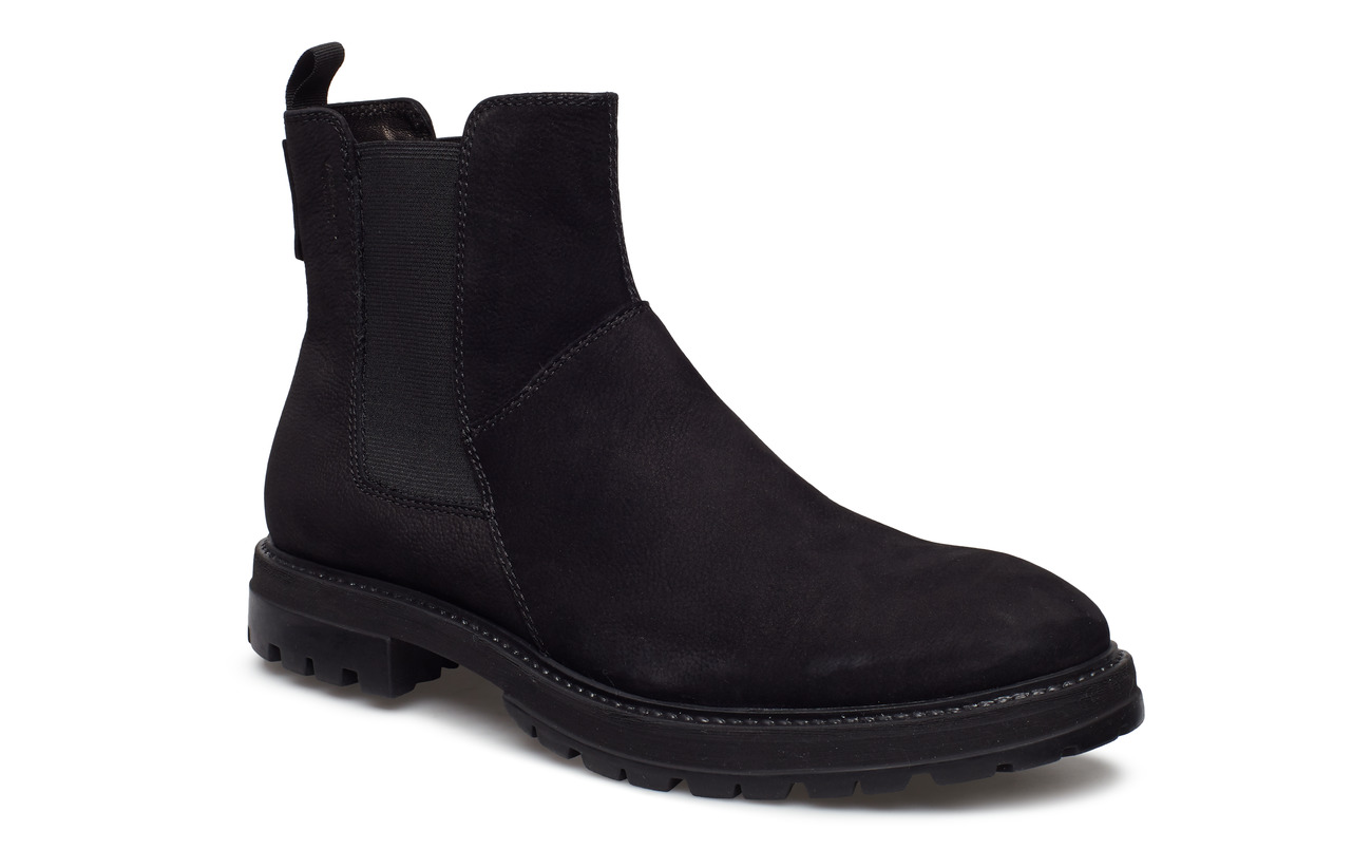 Doublure De Vache Chèvre Cuir Peau chrome Intérieure Vagabond Extérieure Semelle Gots Tanned Empeigne Supérieure Johnny Caoutchouc Black Coton 100 Non Certified x1nX0CY