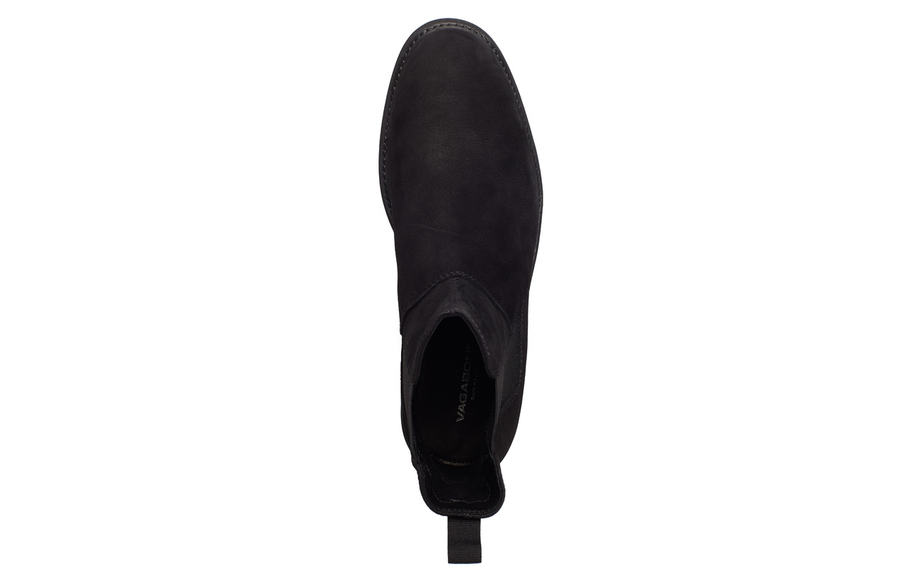 Doublure De Vache Chèvre Cuir Peau chrome Intérieure Vagabond Extérieure Semelle Gots Tanned Empeigne Supérieure Johnny Caoutchouc Black Coton 100 Non Certified x1nX0CY