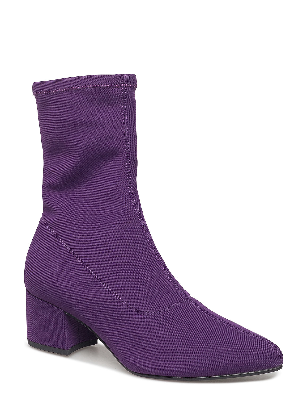 Mya Ankle Boots Met Hak Paars Vagabond vagabond kopen in de aanbieding Mya Ankle Boots Met Hak Paars Vagabond vagabond kopen in de aanbieding