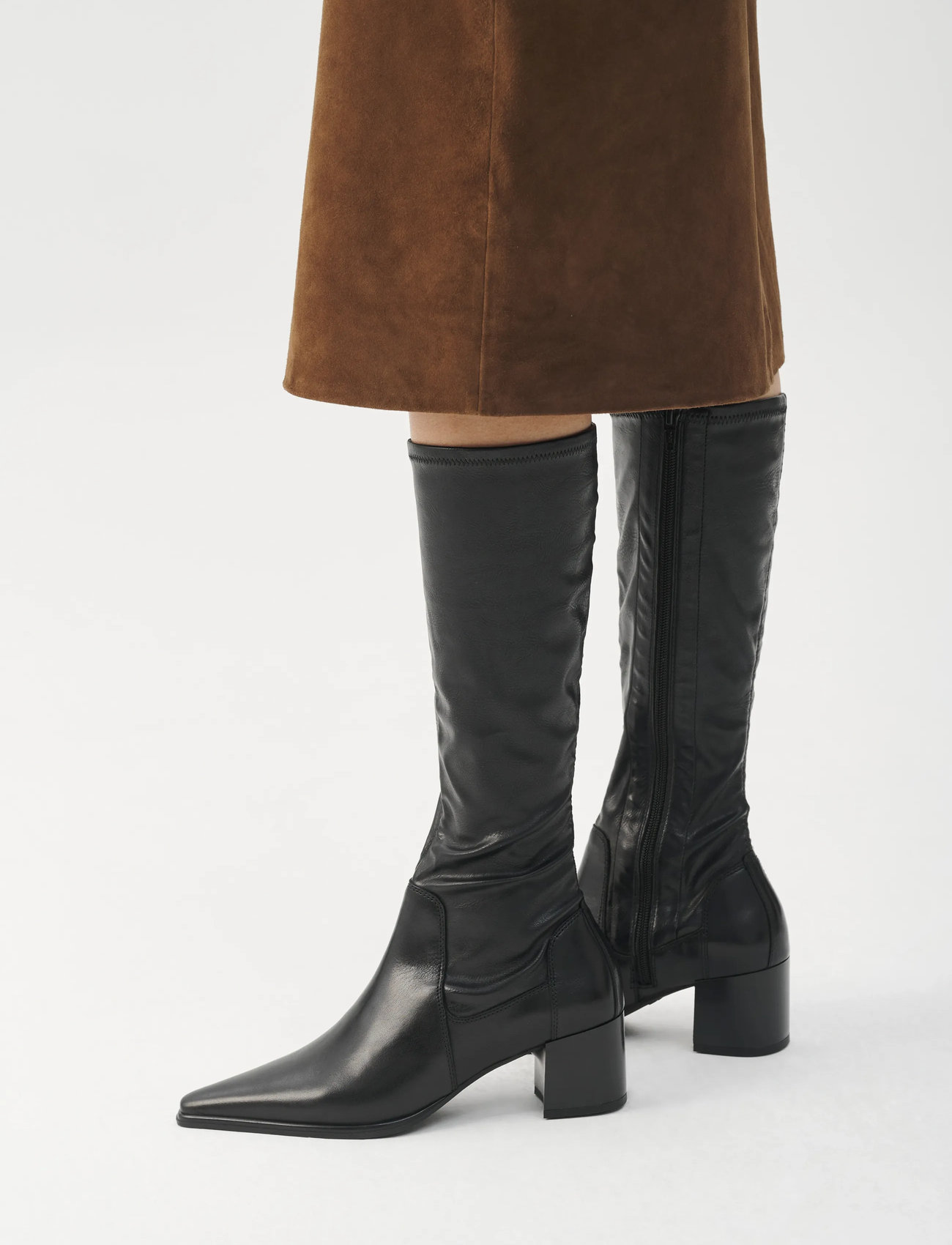 VAGABOND Giselle - Wide, 41, Black, Støvler > Lange, Dame