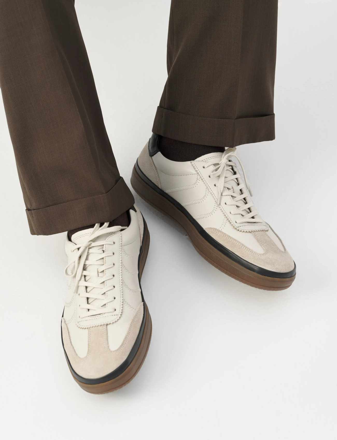 VAGABOND Leo, 43, Grey, Sneakers > Sneakers Med Lav Top, Herre
