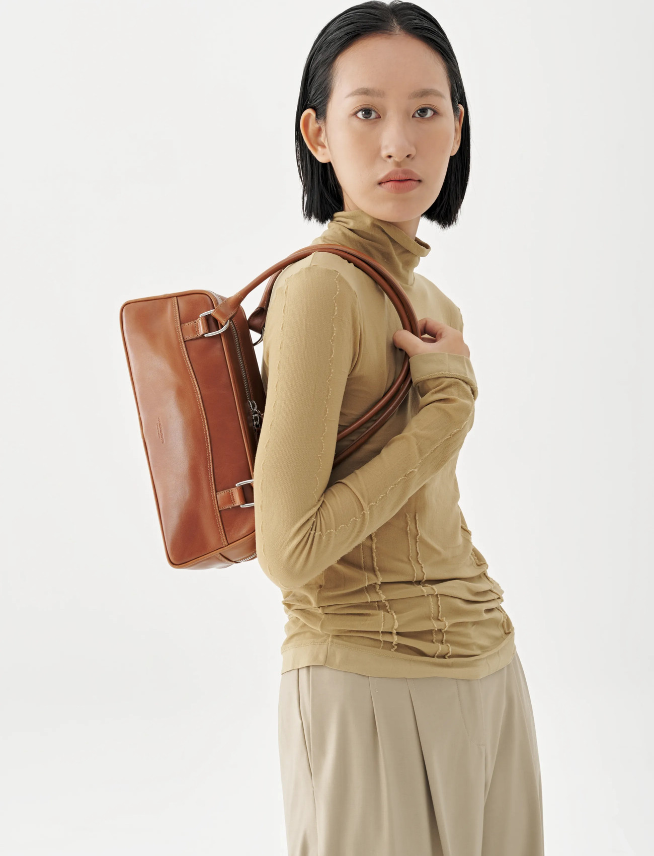 VAGABOND Nomi Mini, One Size, Brown, Tasker > Tasker Med Tophåndtag, Dame