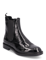 Vagabond amina leather 2024 buckle ankle boots