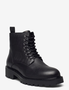 KENOVA - flat ankle boots - black