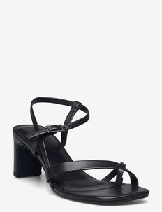 LUISA - heeled sandals - black