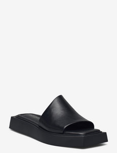 EVY - flat sandals - black