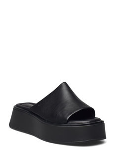 COURTNEY - platform sandals - black